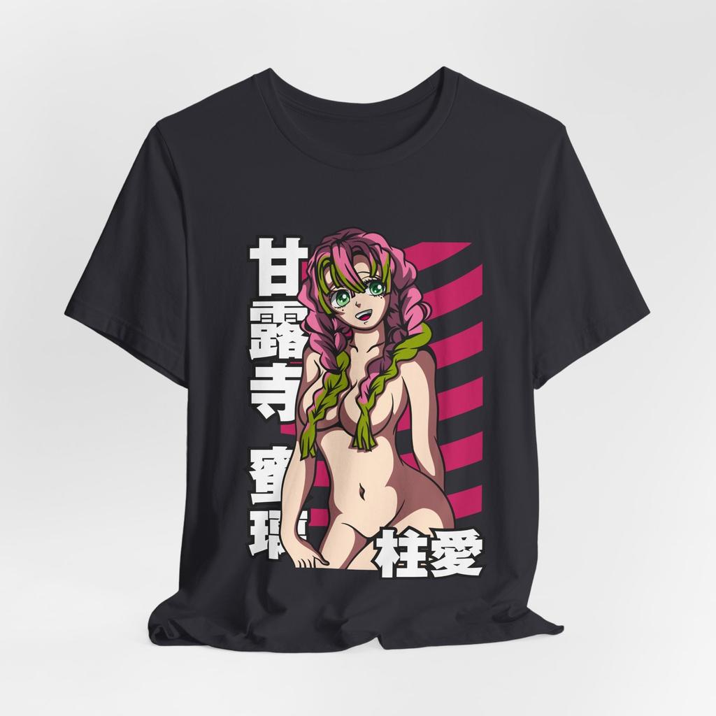 Anime Waifu T-Shirt Mens Womens Tees Top Tee Tops Shirt, Cute Adult Manga Tshirt, Japanese Anime Lover Gift,