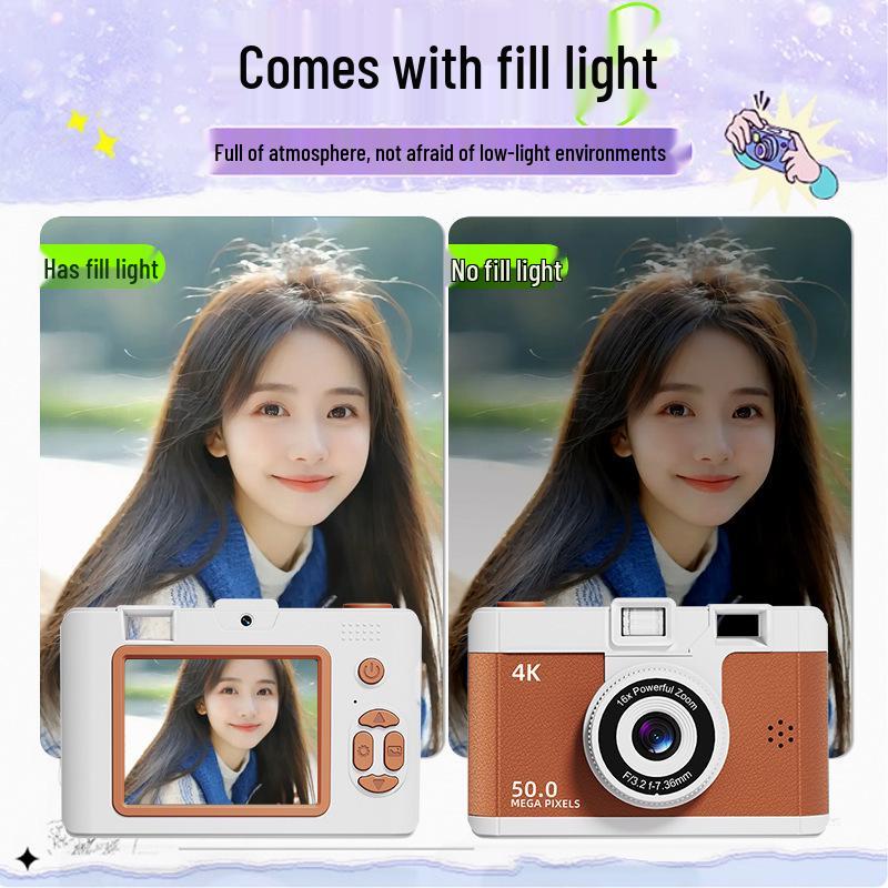 High-Pixel Wi-Fi HD Digitalkamera für Studenten und Kinder