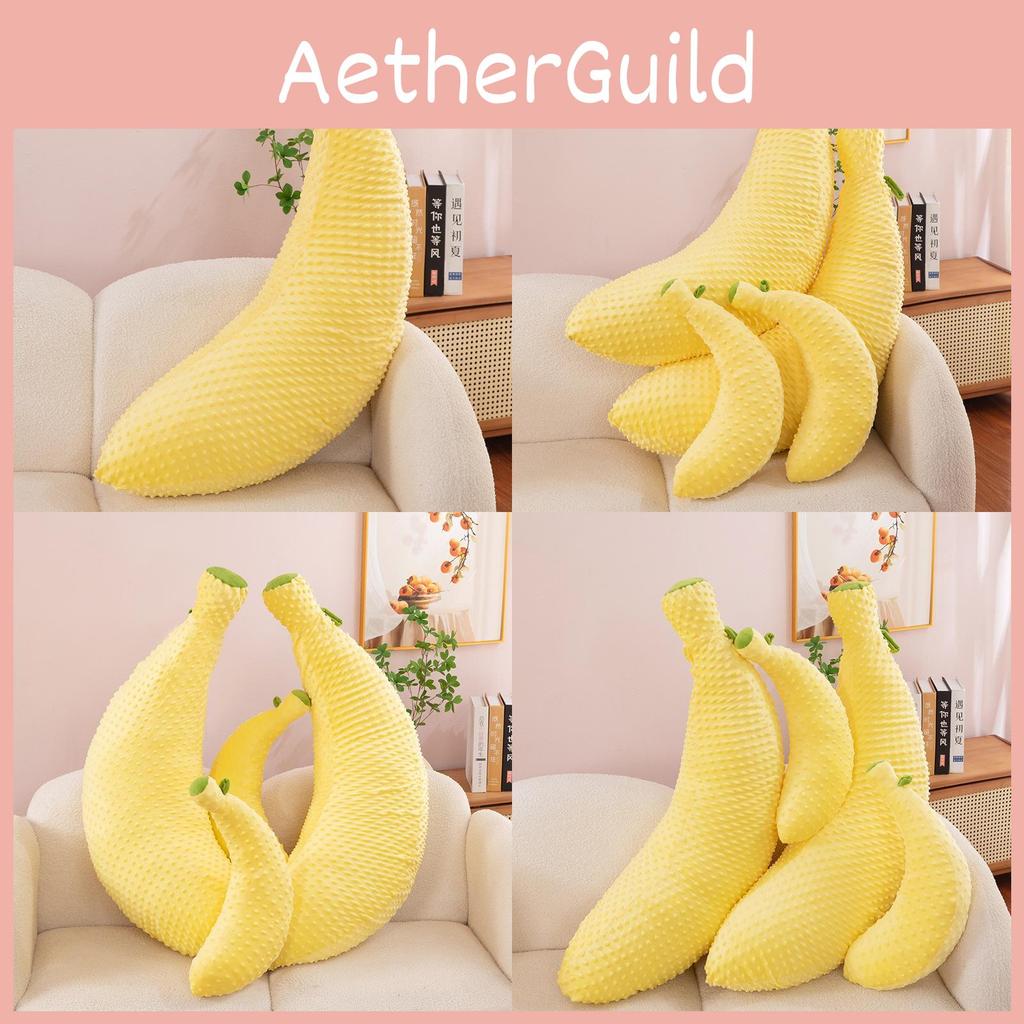 Banana Cartoon Plush Toy Soft Filled Doll Room Decoration Children Gift Holiday