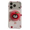 Trendy Magnetic Cartoon Animal Fruit Case for iPhone 17/16 Pro Max/15 Pro.