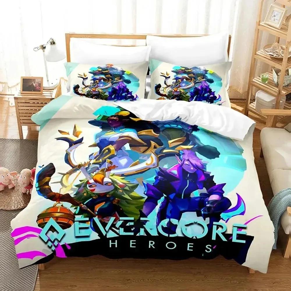 Anime Game Soul of Eden Bedding Set Duvet Cover Bed Set Quilt Cover Pillowcase Comforter King Queen Size Boys Adult Bedding Set