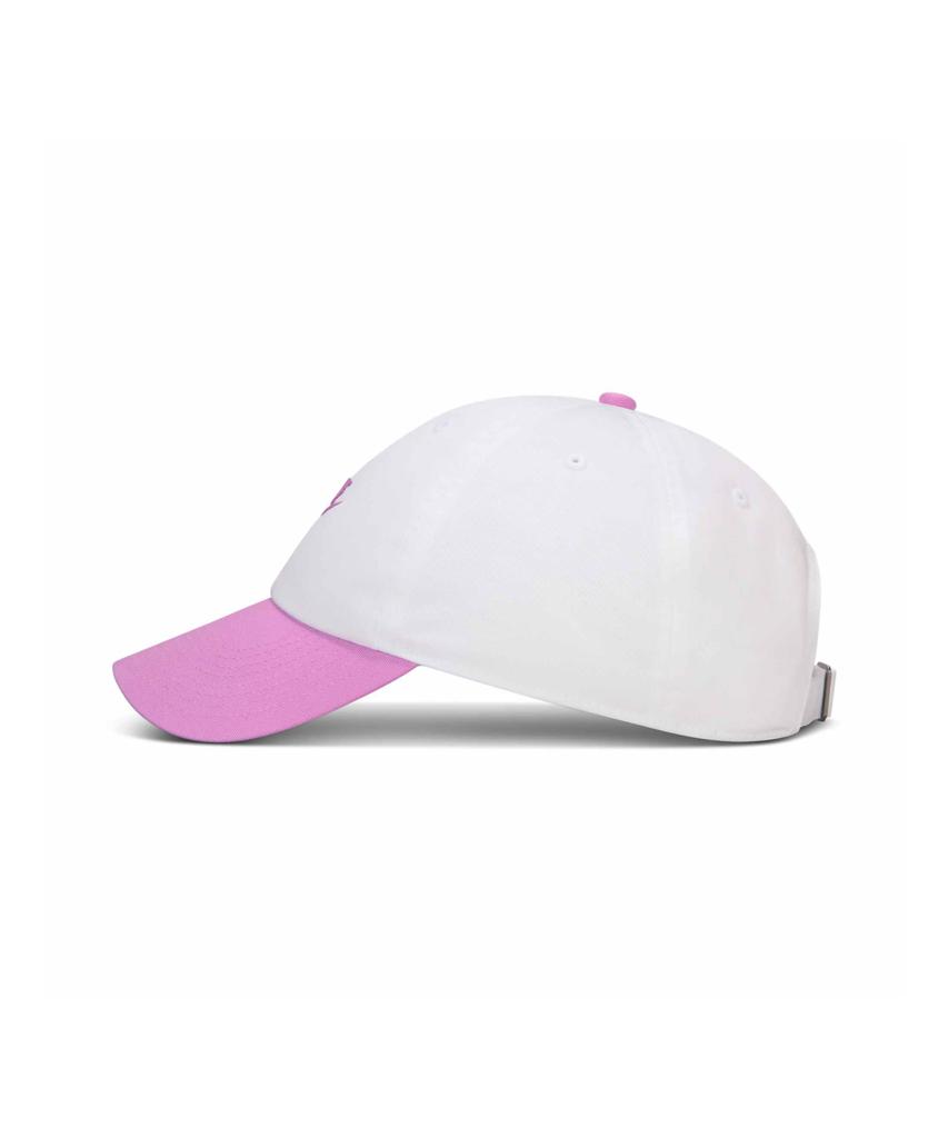 Nike Club Unstructured Futura Wash Cap - White:Light Magenta / Fb5368-103