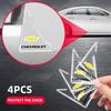 New 2X Car Door Corner Cover Bumper Crash Anti-Scratch Protectio For Chevrolet Colorado