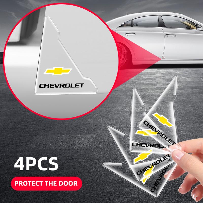 New 2X Car Door Corner Cover Bumper Crash Anti-Scratch Protectio For Chevrolet Colorado