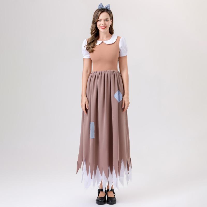 Fashion summer sleeveless Cinderella Snow White rag princess dress women