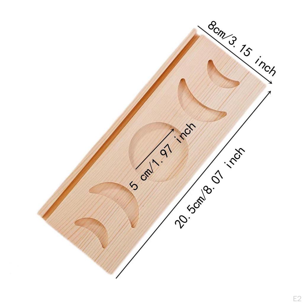 Suport Lumânare pentru Cărți de Tarot Organizator Suport Cristal Acasă Evenimente