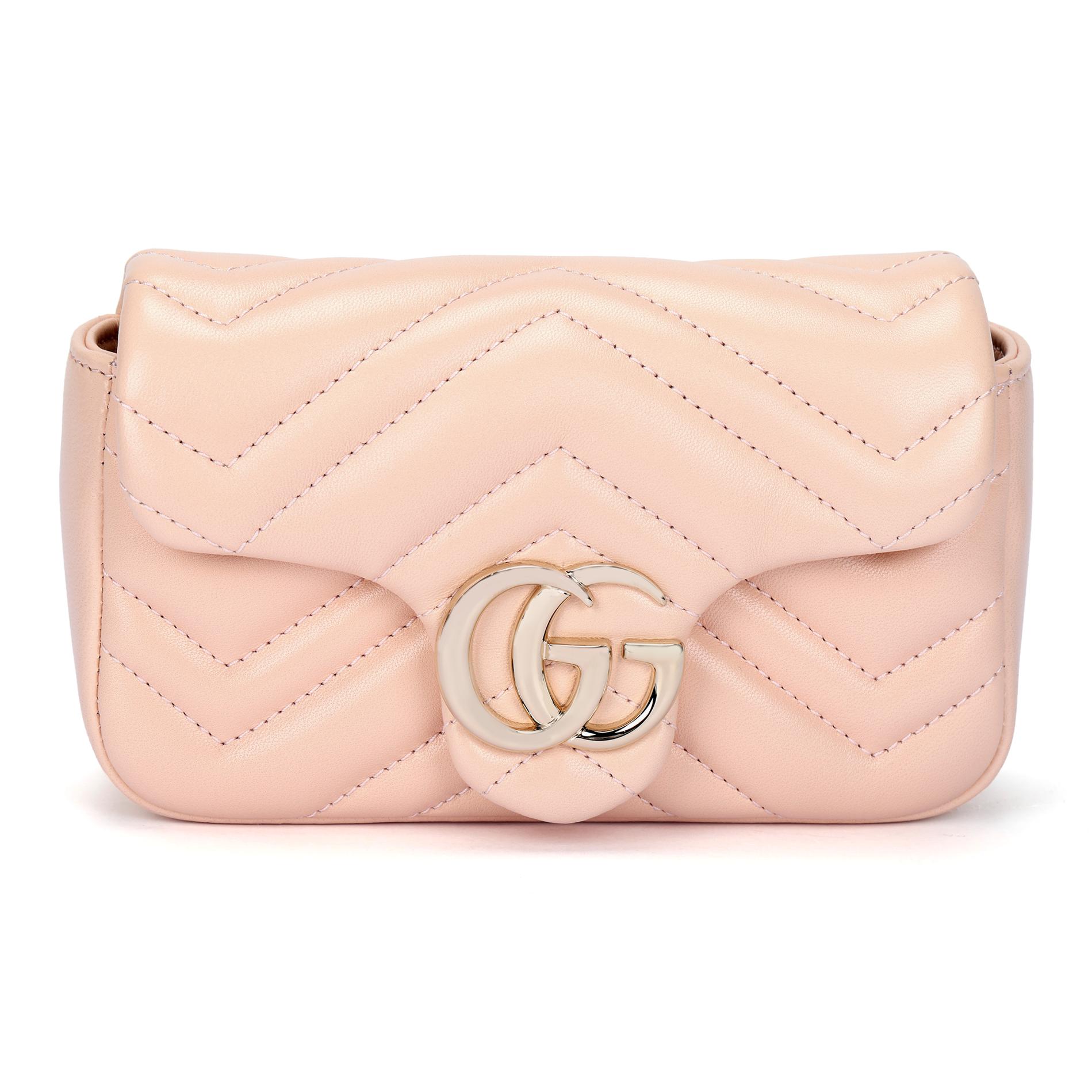 

Gucci GG Marmont Логотип Дизайн Міні Сумка на Плече Жіноча Сумка на Плече Рожевий 841290AAFAX6823 Shopping Bag Set(Basic Set+Shopping Bag)