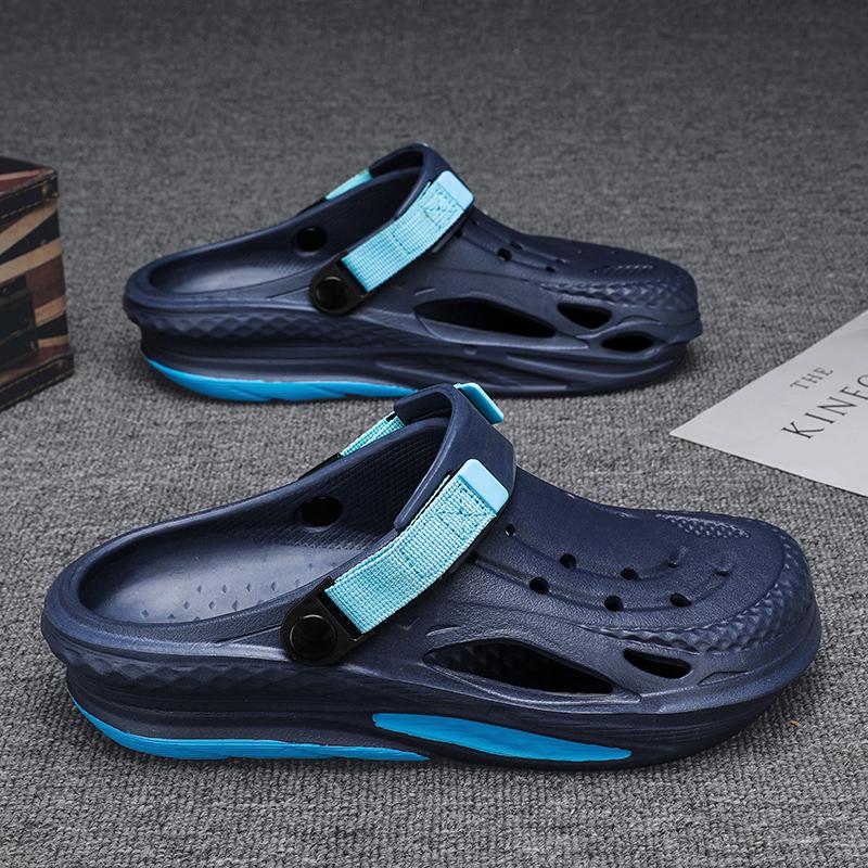 Fashion Classics Men's Slippers Garden Clogs EVA Home Shoes Light Soft Outdoor Beach Sandals Bathroom House Slides Zapatos Hombre
