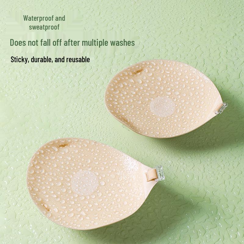 Cache-tétons Push-Up pour Femmes avec Bretelles Invisibles: Améliorant, Anti-Exposition, Idéal pour les Robes de Mariée.