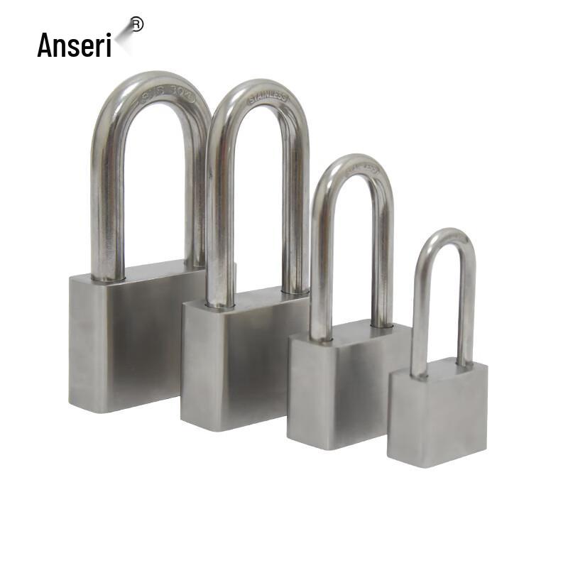 Ancairui Stainless Steel Waterproof & Rustproof Padlock