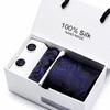 Gift Box Five-Piece Tie Men'S Formal Wear Business Casual Wedding Groom Bow Tie Square Scarf