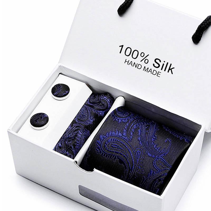 Men S Fashion Tie, A Variety Of Colors Gift Box 5-Piece Set, Group Tie, Business Dress Wedding Tie