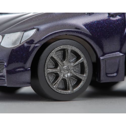 Tomytec Choro-Q Zero Z63c Honda Civic Type R (FD2) (Purple) Completed Model