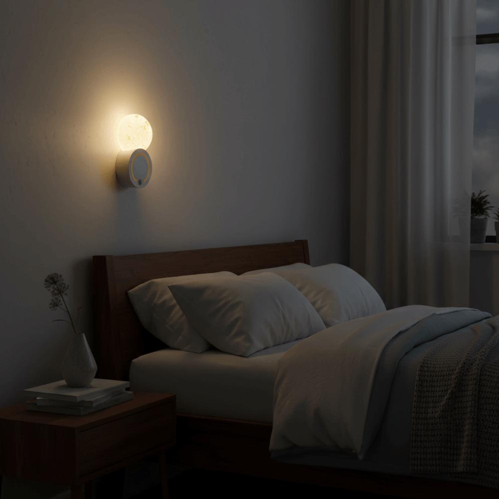 3 Colors Night Light Acrylic Material LED Night Light Atmosphere Lamp Motion Sensor Light  Hallway