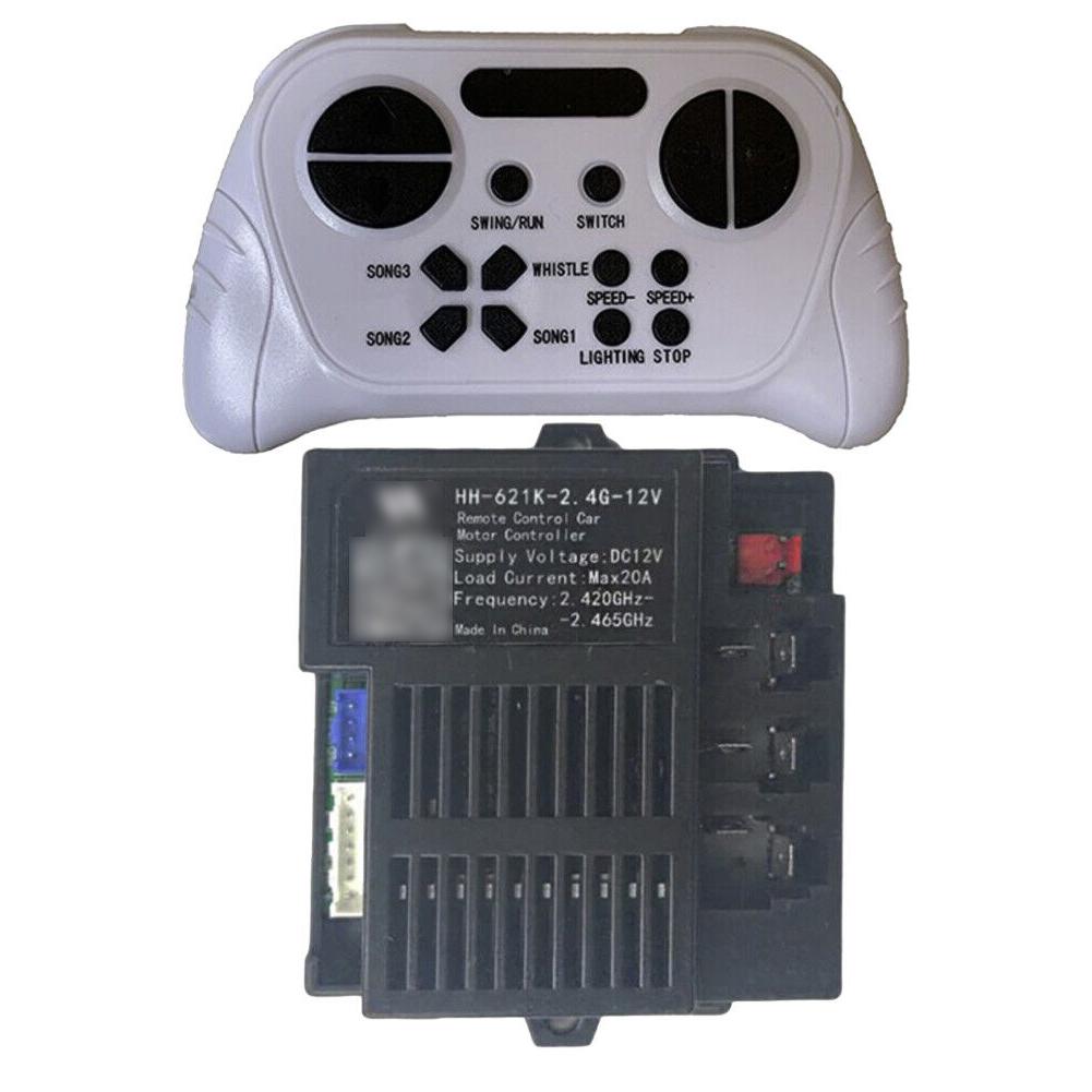 HH621K Control Box 2 4G 12V for Kids Electric Cars Compatible with 2 4G Remote Control System Replacement Part for Ride On Toys