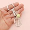 Mini Portachiavi Festa del Tennis Gadget Festa Tennis Portachiavi Pallina da Tennis Ciondolo Borsa da Tennis Portachiavi Sportivo Per Ragazzi Ragazze Carnevale Scolastico Ricompensa