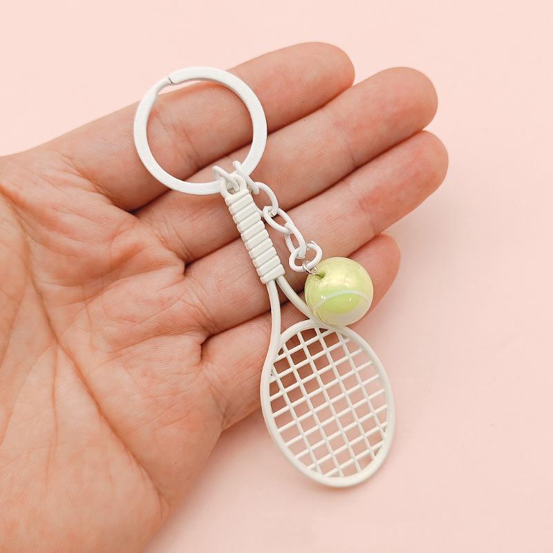 Mini Portachiavi Festa del Tennis Gadget Festa Tennis Portachiavi Pallina da Tennis Ciondolo Borsa da Tennis Portachiavi Sportivo Per Ragazzi Ragazze Carnevale Scolastico Ricompensa
