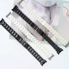 Ceramic Watchband for Xiaomi Smart Band 9 Strap Stainless Steel Bracelet Mi Band 8/9/10 Smartwatch Wristband Replacement for Man
