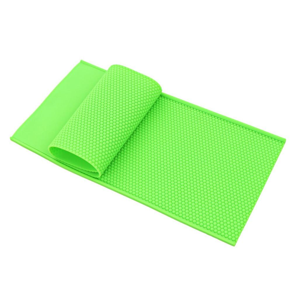 1 Set Apiculture Silicone Beeswax Honeycomb Mold Flexible Wax for Machine Foundation Sheets Mould Press Embosser for Bee Farming