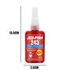 Industries Screw Glue Fast Fix 243 Glue Nut Compound Anti-loosening Locking Adhesive Sealant