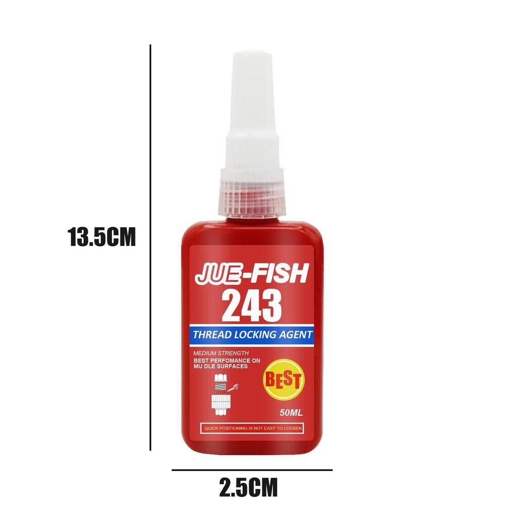 Industries Screw Glue Fast Fix 243 Glue Matice Compound Anti-releaseing Locking Adhezivní tmel