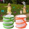 Collapsible Insect Cage For Caterpillars Butterfly Habitat Observation Cage Toy Bucket Insec tNet Cloth Hatch Cages