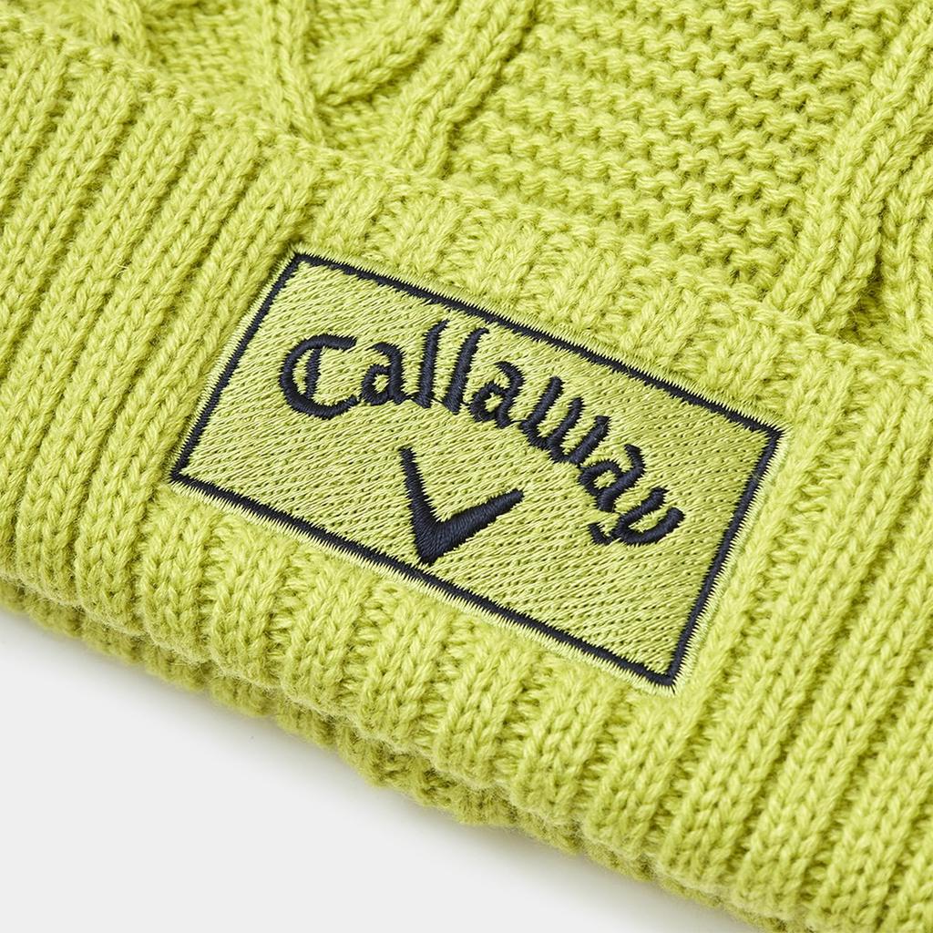 Callaway Knit Cap Golf Hat C24291122 Green Men's (Brand Logo) / / 1130_Light