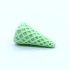 6pcs 20*37mm Cute 3D Resin Ice Cream Cone Base Simulation Miniature Food Art Flatback Cabochon DIY Craft Decoration