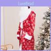 Festive Santa Claus Costume With Hat Beard And Gloves Bag For Holiday Parties And Events