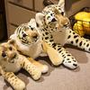 Mini Stuffed Toy Non-deforming Vivid Cartoon Funny Mascot Lion Leopard Tiger Plush Toy for Ornament