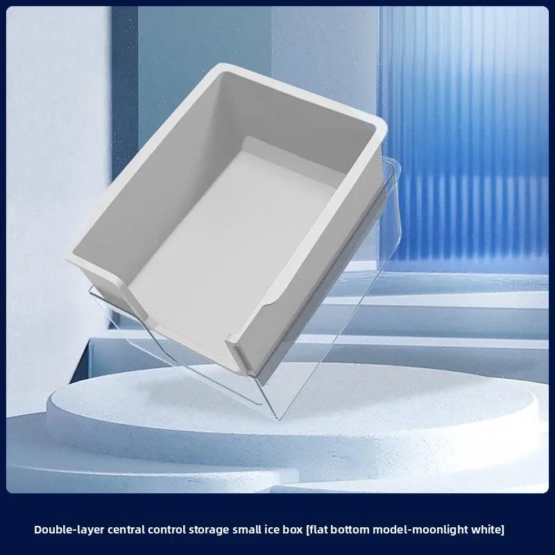 Car Sticker For Tesla Model 3 Highland Model Y Central Control Armrest Box Silicone Storage Front and Rear Storage Small Ice Box