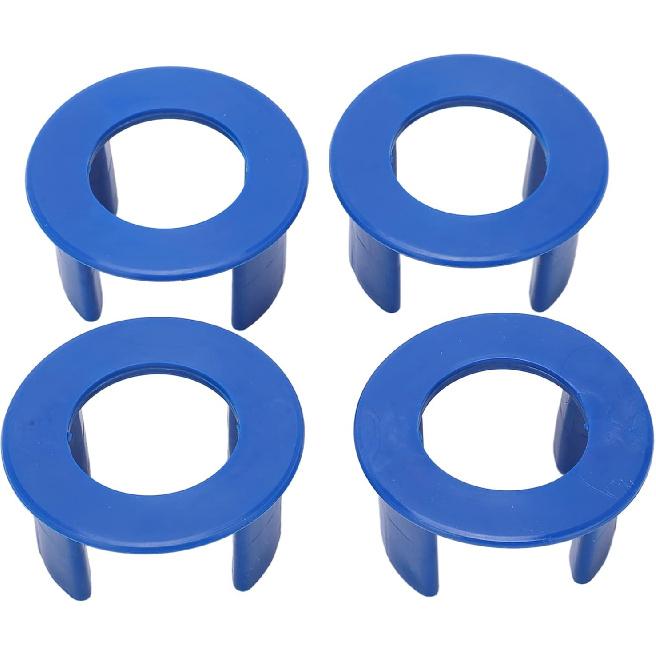 Front Subframe Bushing Kit, Front Subframe Bush Kit 4Pcs Blue Polyurethane Front Subframe Bushing Insert Kit 3507923 for V70 II XC70 2000‑2008