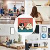 Wall Calendar 2026 Monthly Hangable Wall Calendar Cat Design Monthly 12 Month Family Planner Organizer Calendar for Bedroom