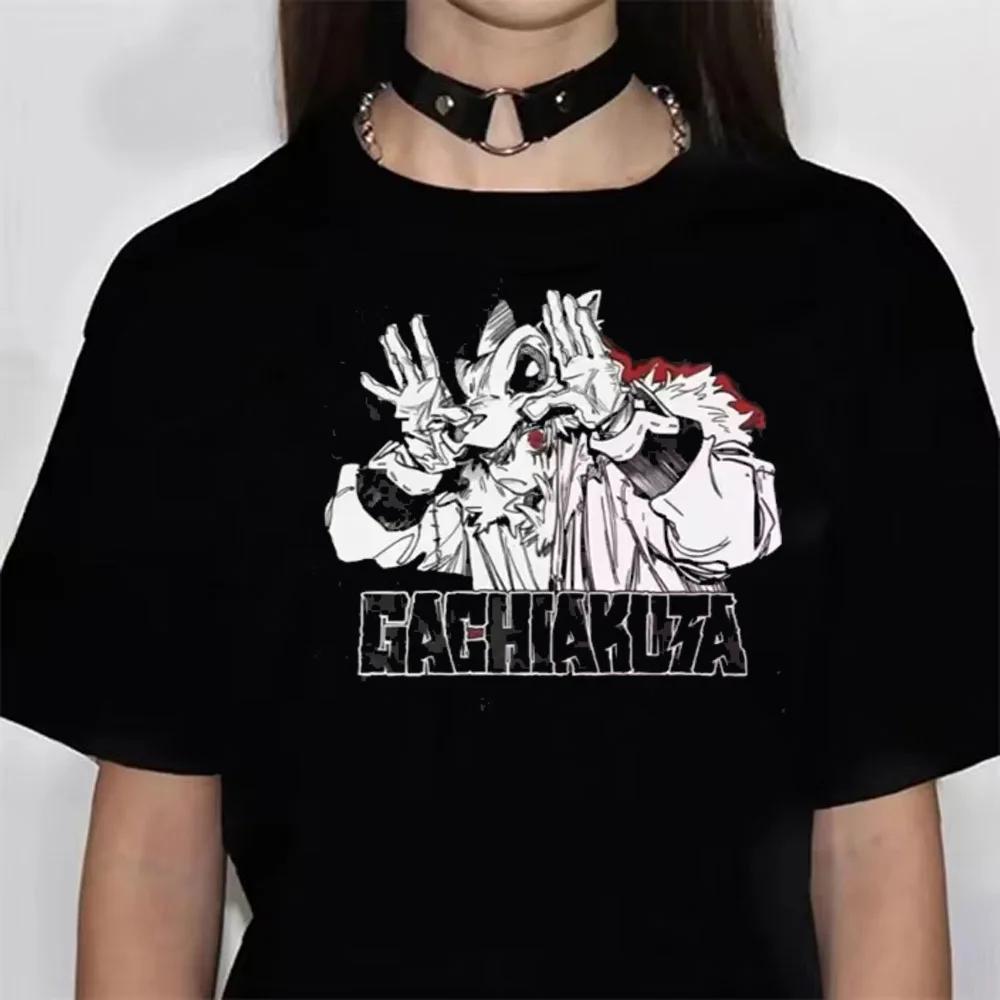 

Anime Gachiakuta Print T-shirts Women Men Cartoon Y2k Short Sleeves Casual T Shirt Female Tshirts Top Tee XXXL синій
