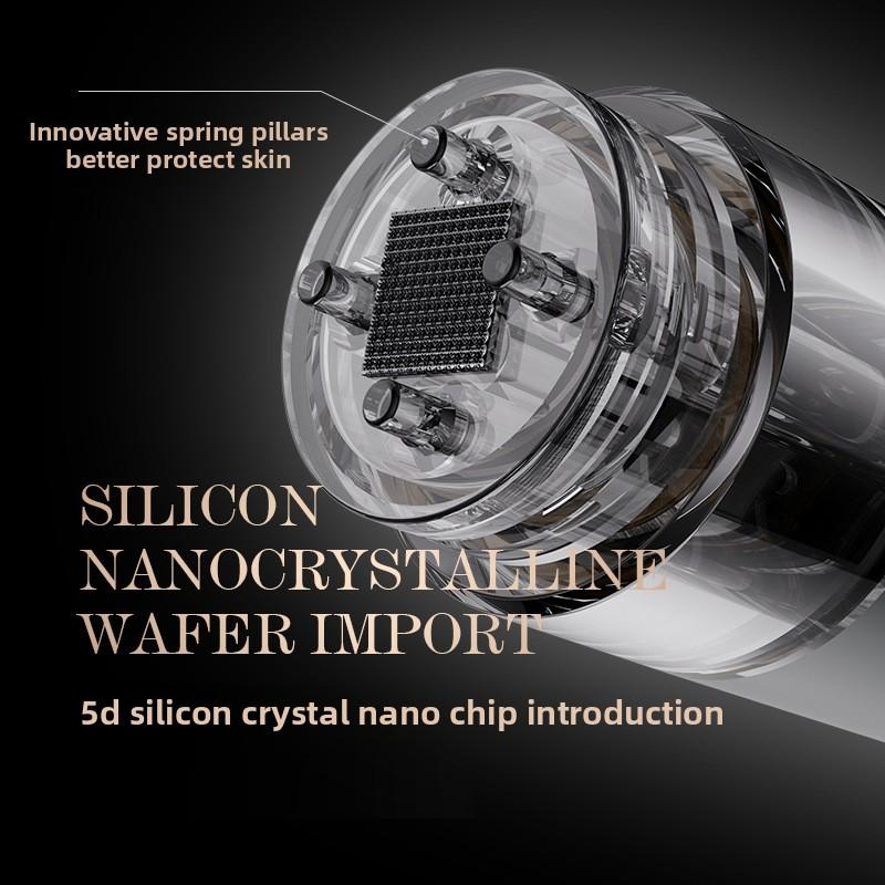 Microcrystalline Introducer Portable Needle-free Hydrometer Cleansing Facial Serum Skin Rejuvenation Moisturizing and Penetration Promoting Introducer