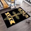 Jesus Saved My Life Rug Non-slip rug suitable for living room and bedroom sofas