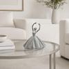 PLA Plastic Spinning Girl Statue Handicrafts Rotating Ballet Ornaments  Living Room Party Decor