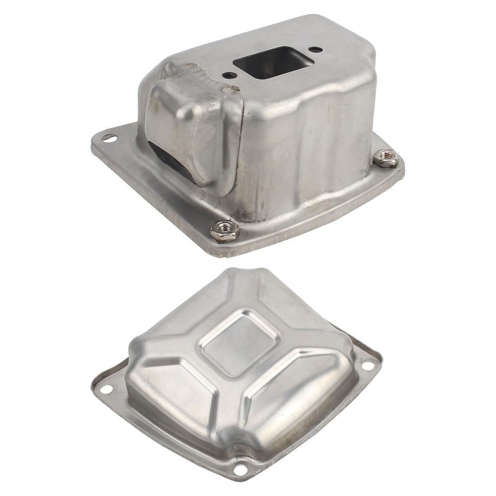 Muffler for For MS661 For MS661C Chainsaw 1144 140 0600 Aftermarket Replacement Metal Component for Lawn Tool Engines