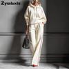 Oversized Casual Long Sleeve Hoodie Set with Sweatpants 2-Piece Outfit