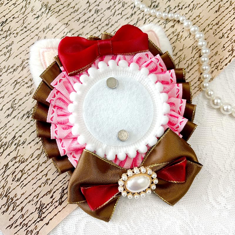 G-Trigger Cake-style Rosette Rabbit EarsCat Ears Can Badge Ita-Rosette 56mm, 57mm, 58mm [Used]