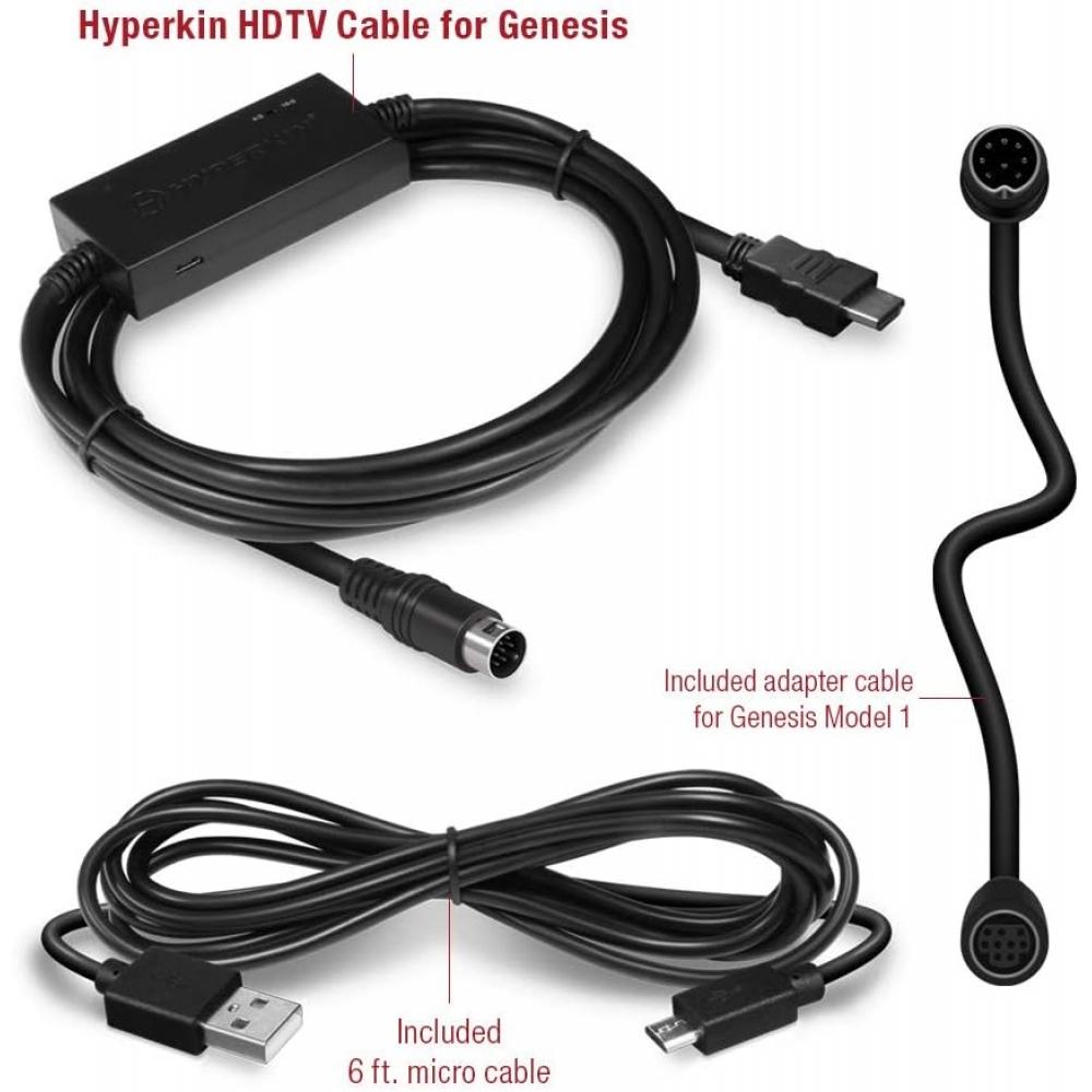 Hyperkin Hdmi Cable For Genesis1 Genesis2 Genesis3 Hdtv Cable
