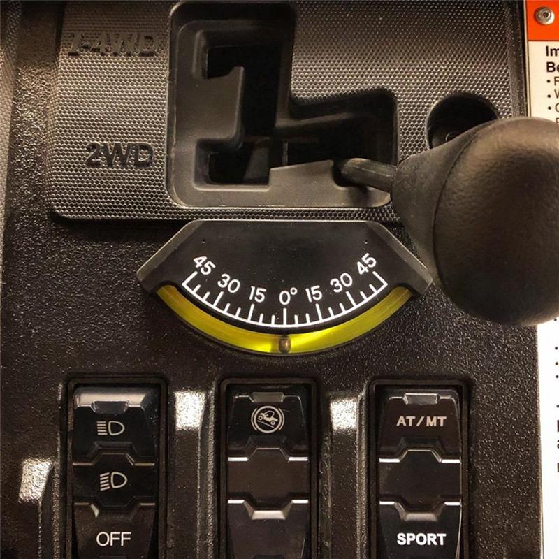 A03Z-Wasserwaage für Wohnmobil, LKW, Fahrzeug, Anhänger-Wasserwaage, Neigungsmesser mit hoher Auflösung, Neigungsmesser-Anzeige 2 Stück