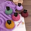 Gold Lurex Mohair Silk Yarn 25g for Knitting Scarves, Gloves, Hats, and Shawls