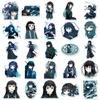 50pcs Demon Slayer Tokitou Muichirou Anime Stickers Cool Cartoon Decals Giraffiti Toys DIY Skateboard Phone Fridge Kid Toy
