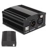 Microphone   Power Supply, 1 Channel, 48V USB Power Supply for Condenser Microphones, with Indicator Light, with 3 Pin XLR Cable