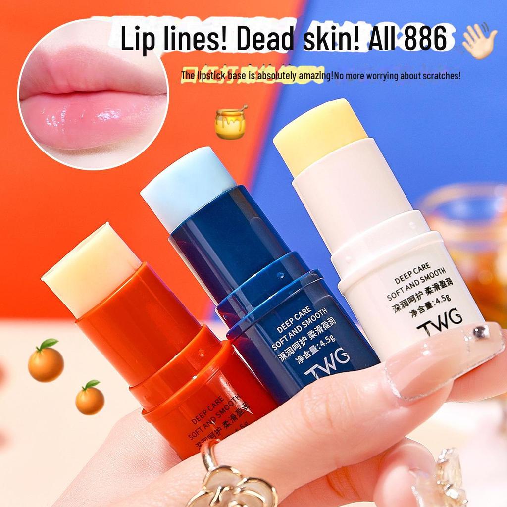 TWG Lanolin & Squalane Honey Lip Balm - Winter Moisturizing for Students
