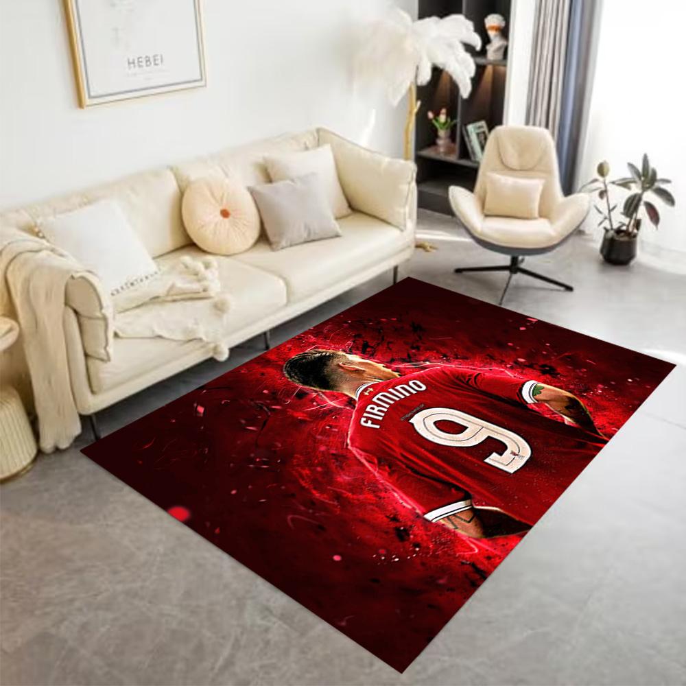 Barcelona Player Celebration Area Rug Perfect for Kitchen Playrooms Outdoor Entryway Anti-slip Rug Anime Office Decor Perfect Gift for Women/Men