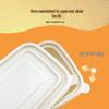 750ml Rectangular Degradable Corn Starch Food Containers