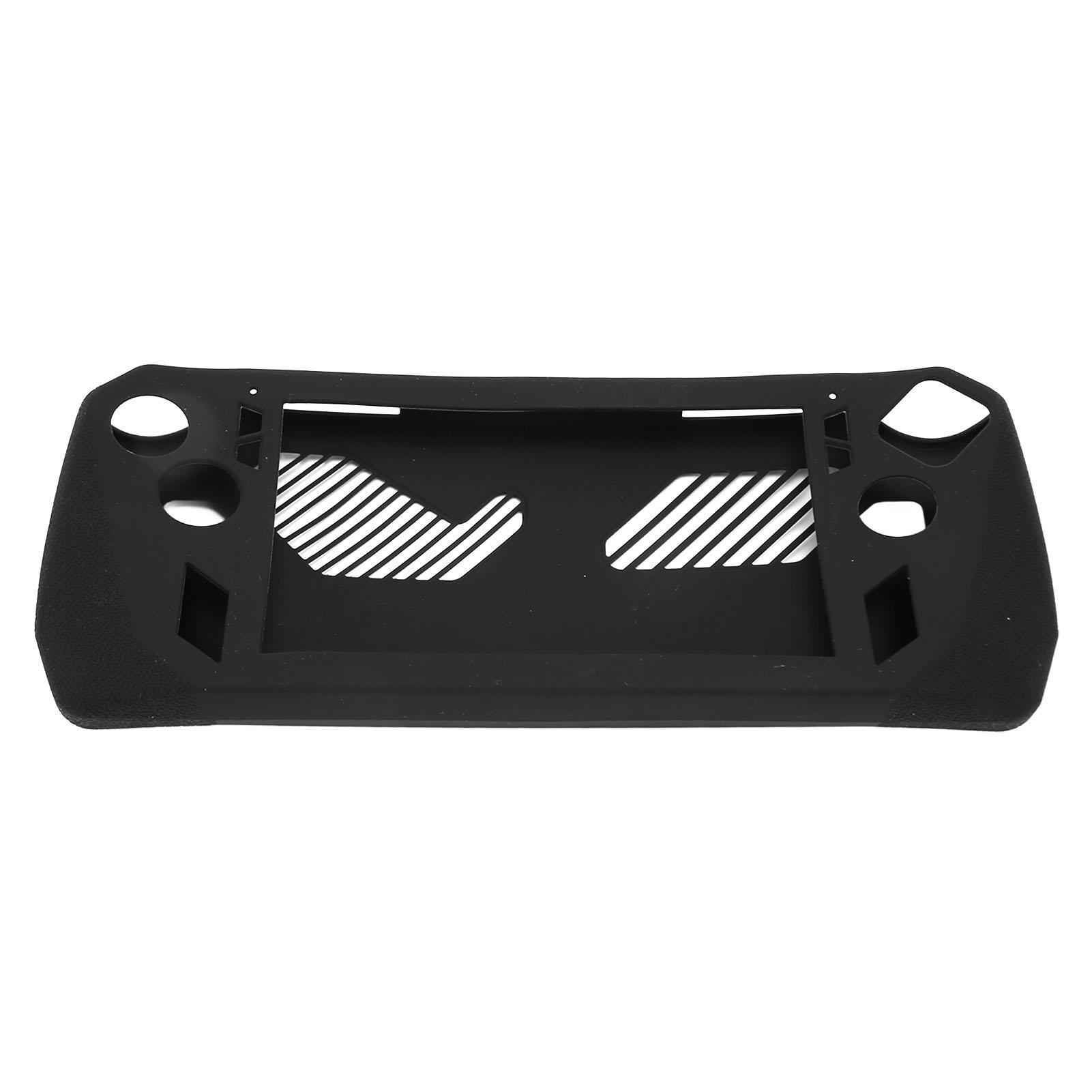 

Защитный чехол для игровой консоли, мягкий силиконовый защитный чехол для Asus Rog Ally с крышкой Rocker Cap, черный чёрный