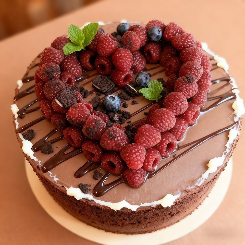 Realistic Silicone Raspberry Molds Lifelike 3D Heart Ring Molds Multifunctional Non-stick Raspberry Mousse Cake Mold Fondant